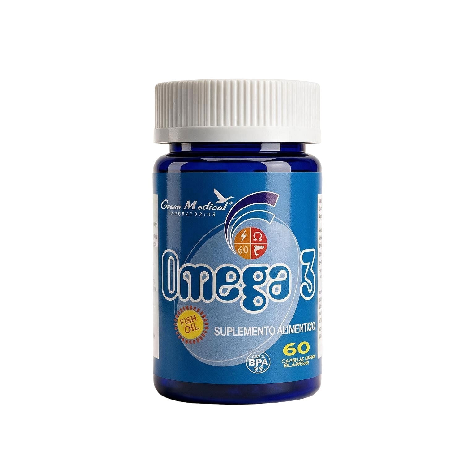 Omega 3 x 60 cápsulas blandas Green medical